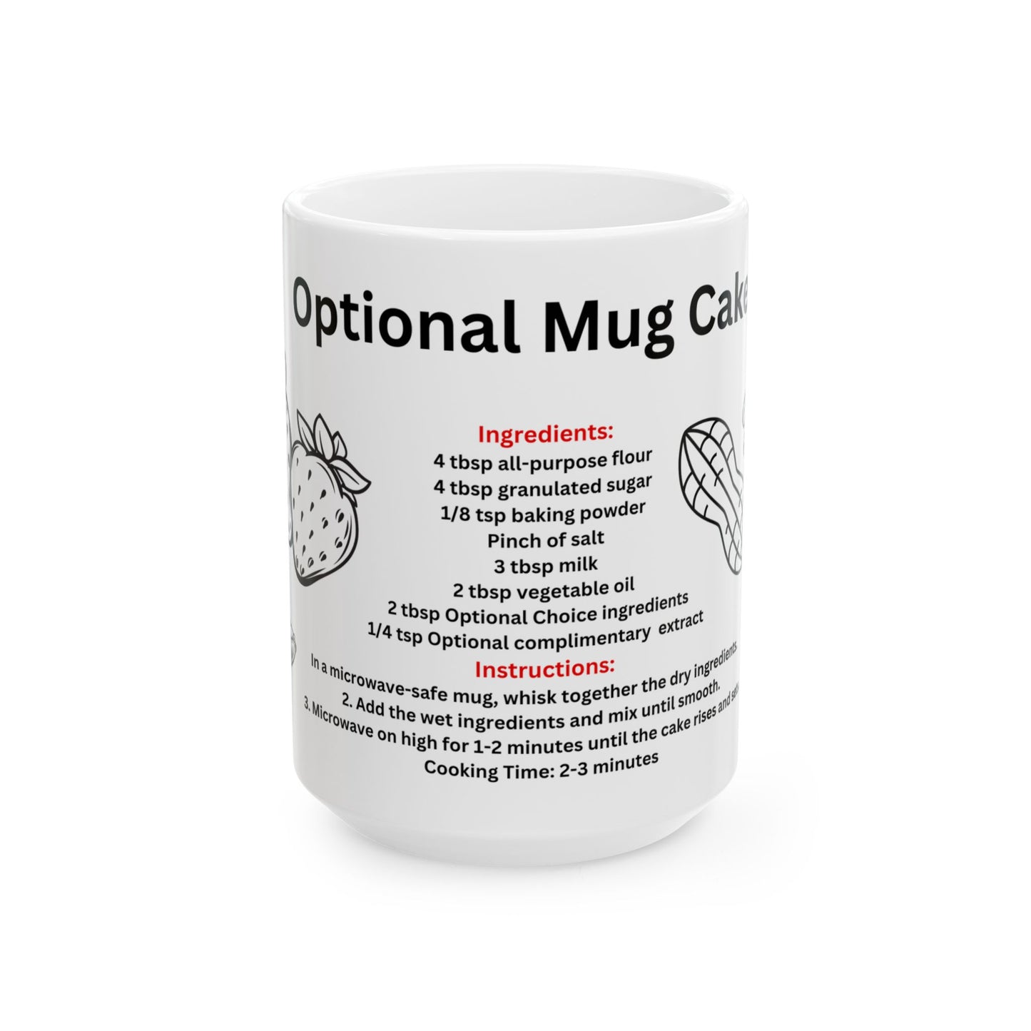 Optional Mug Cake