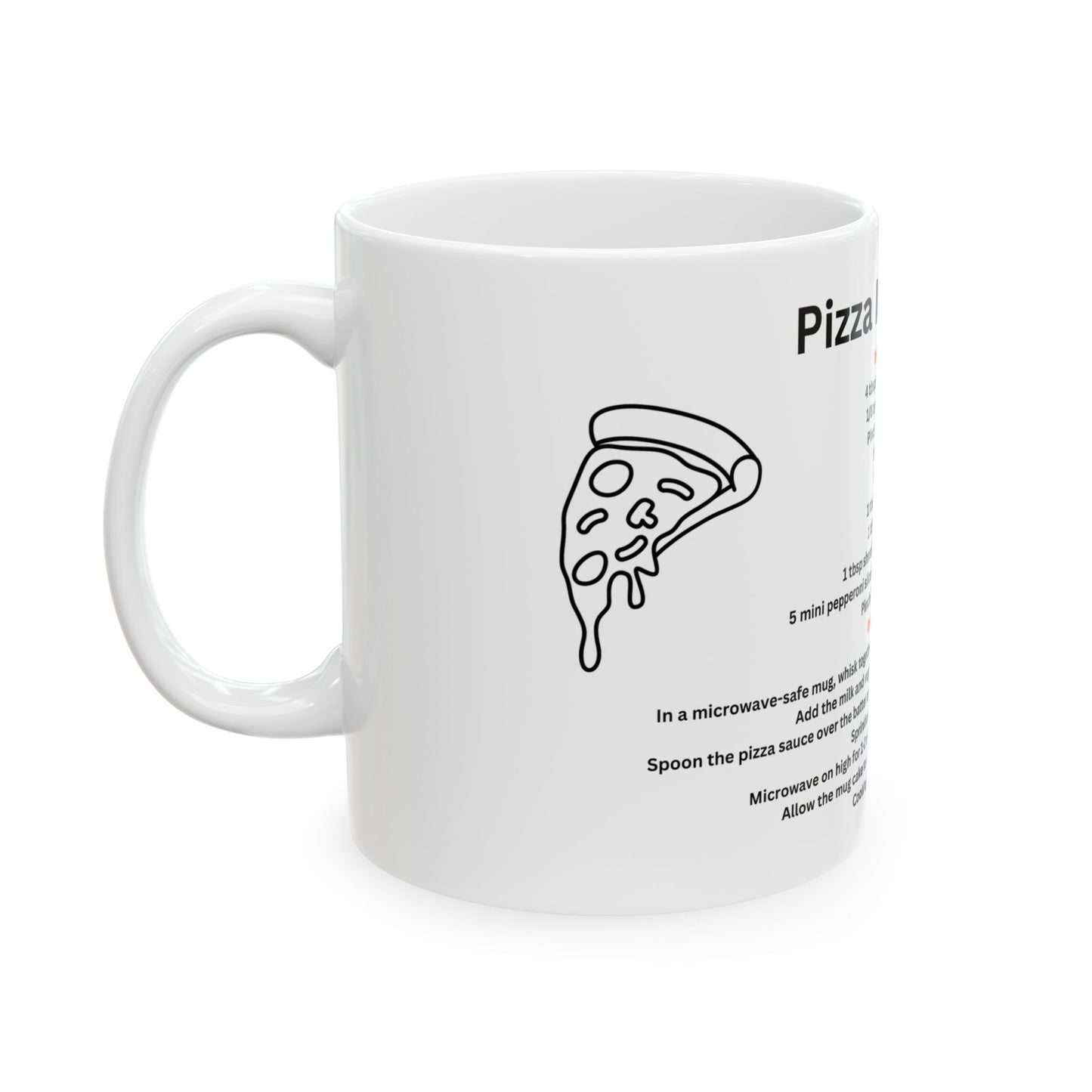 Pizza Mug Cake